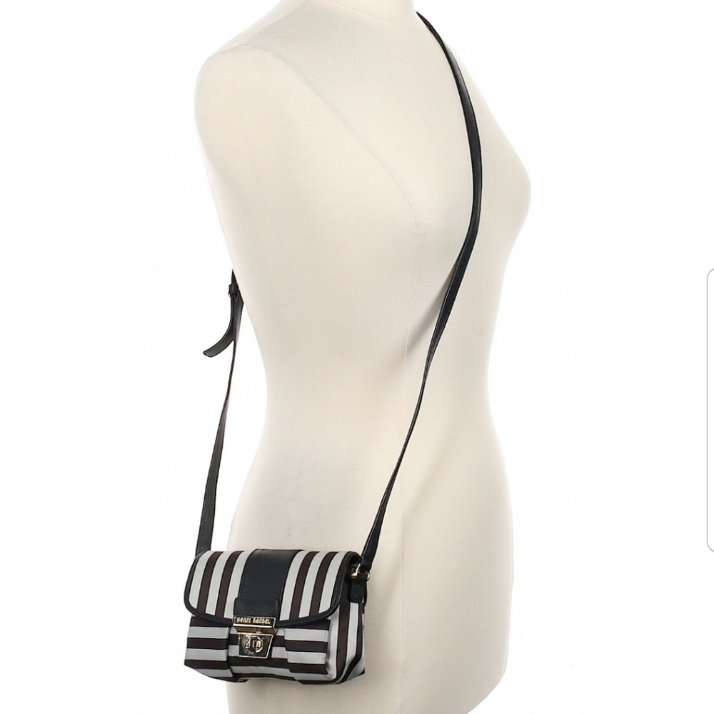 HENRI BENDEL Striped Crossbody Bag